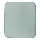 Absorbent Microfibre Drying Mat Dish Glassware Drainer Kitchen Sink Green