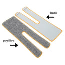 2pcs Double Side Flat Mop Replacement Cloth Kitchen Household Cleaning Tool