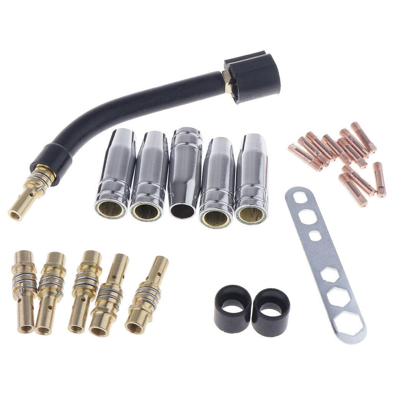 15AK Conductive Nozzle Connecting Rod Carbon Dioxide Welding  Accessories