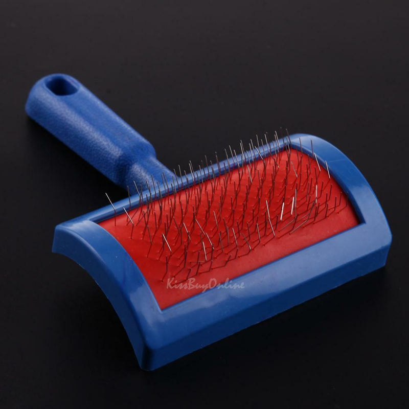 Hair Shedding Grooming Trimmer Comb Steel Needle Brush Slicker For Pet Dog Cat