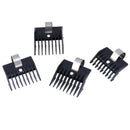 4Pcs/Set Zniversal Hook Limit Comb Trimmer Clipper Attachment Guide Comb BarberU