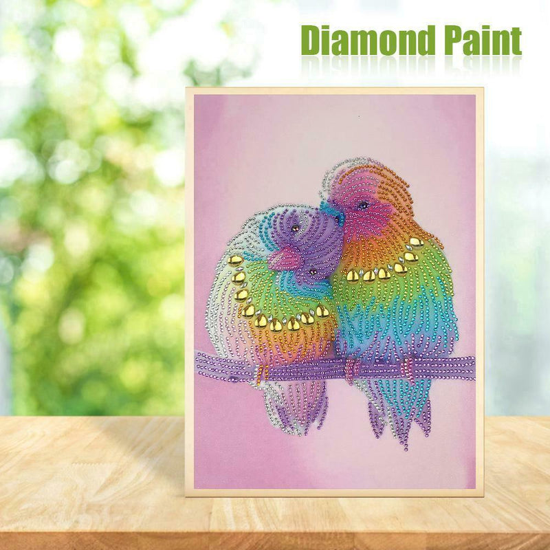 5D DIY Special Shaped Diamond Painting Bird Cross Stitch Mosaic Craft Kits