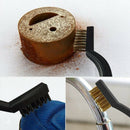 15 Pieces of Wire Brush Cover,Brick Brush,Brushed Curved Handle for Cleanin