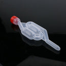 Wine Seal Exhaust Valve Straw Home Brew Wine Fermentation Airlock Sealed Pl Y7S9