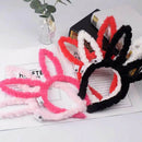 Plush Rabbit Ear LED Hair Hoop Flashing Glow Headband Accessories Party Suppl OZ