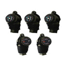 5 x 3-in-1 Outdoor Camping Survival Emergency Whistle Compass Thermometer  UED