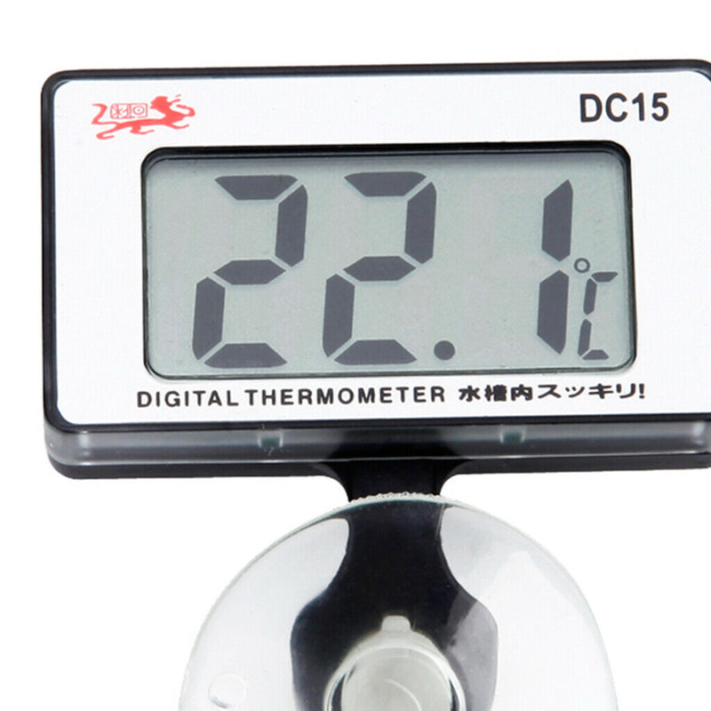 Digital LCD Thermometer Display With Sucker Access To Maintain Temperature
