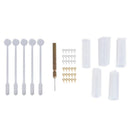 68Pcs Kit Silicone Mold Jewelry Pendant Mould Jewelry Making Craft Diy Tool  ME