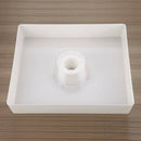 Rapid Bee Feeder Square, Round Hive Top, Easy To Use, 1 Gallon