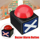Game Answer Buzzer Alarm Button With Sound & Red Light Party Buzzer Quiz Tr G1K7