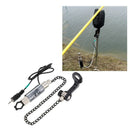 Iron Carp Fishing Bite Alarm Hanger Led Illuminated Indicator Durable Fish