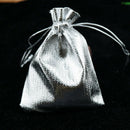 25pcs Drawstring Organza Voile Jewelry Favour Wedding Candy Gift Pouch Bags I4D1