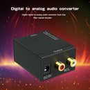 Digital Signal to Analog Audio Converter Coaxial Decoder+USB Cable A