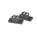 5 Pcs IEC320 C8 2 Terminal Power Plug Inlet Socket AC 250V 2.5A Black B %a