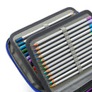 72 Holder Pen Colored Pencil Case School Multi-functional High Capacity Zip N5J6