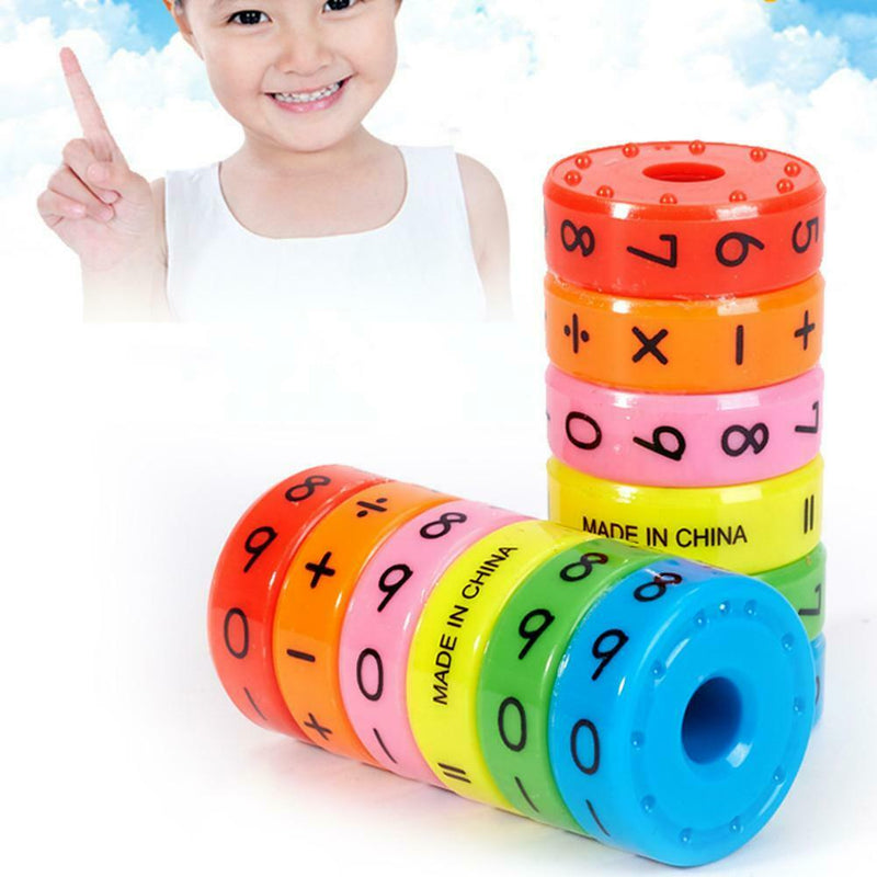 Children's Digital Toys Educational Magnetic Magic Arithmetic DIY Axis Learner
