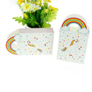 10pcs Rainbow Unicorn Gift Box Party Candy Box Packages Kids Birthday Decor  Z