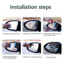 4x Car Rearview Mirror Window Door Mirror Anti Fog Rainproof Protective Films