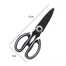 8 Inch Kitchen Shears with Blade Cover, Stainless Steel Scissors for Herbs,