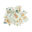 45pcs Warmth Couple Paper Seal Stickers Scrapbooking DIY Diary Album Labels 3C