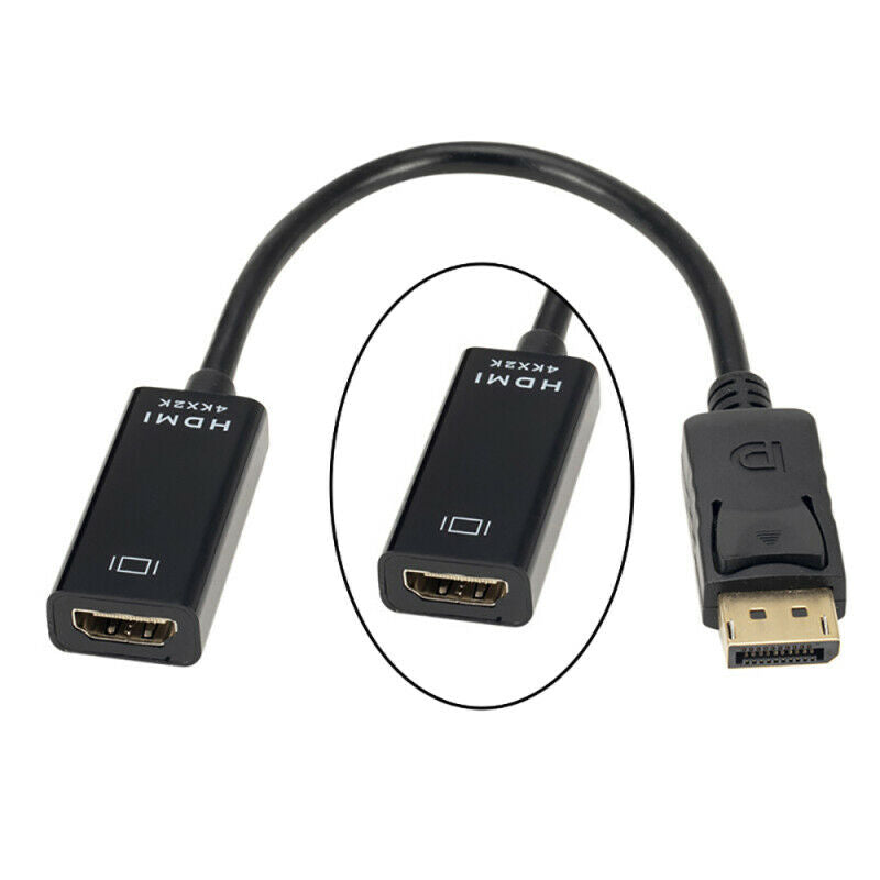 DisplayPort DP Male to HDMI Female Adapter Display Port Converter Cable P LHD