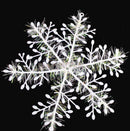 3Pcs SPassic White Snowflake Ornaments Christmas Holiday Party Home Decor $ SP