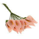 Pack 288 Artificial Calla Lily Flower Real Touch Foral Wedding Decor