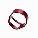 2Pieces Stainless Steel Finger Ring Bottle Opener Beverage Opener Drinker 22mm