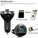 Wireless Bluetooth FM Transmitter MP3 Radio Adapter Car Kit USB Charger Delicate
