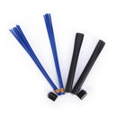 Nylon Jazz Drum Brushes Retractable Drum Sticks blue Musical instrument G$CA SP