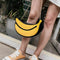 Latest Novelty Cute Shape Shoulder Mini Bag for Women,Q14-banana X3W4