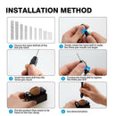 Hand Drill Set, 25 Precision Needle Hand Twist Drills (0.5-3 Mm) And Wood,  S1I6