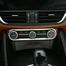 For Alfa Romeo Giulia Central Air Conditioning Adjustment Frame Trim Button