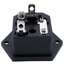 2IEC 320 C14 Male Type Plug Screw Panel Connector w Fuse Holder Q9W9