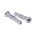 50X Nylon Plasterboard Drywall Wall Plug For Window Door Frame Concrete M6x35 3C