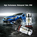 Universal 2X Automobile Car Bright White LED DRL Fog Light Headlight New