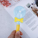 5Pcs kid birthday Party favor lollipop windmill giveaway party decoration supp%!