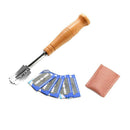 Baker's Lame Grignette For Slashing bread cutting +5PCS replacement blades,Dough
