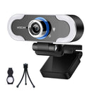 1080P Built-in Mic Game With Privacy Cover Tripod Fill Light HD Webcam Recording
