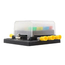 6-Way Blade Fuse Box Block Holder LED Indicator Light 12V-32V Marine Boats Car