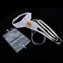 2x Reuseable Mens Urinal Pee Holder Collector Incontinent Aid 1000ml Bladder