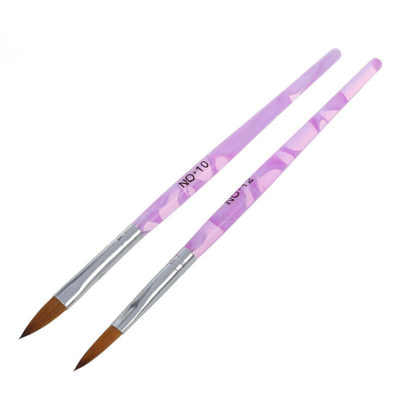 Professional Lots 6 PCS Acrylic Nail Art Pen Brush Painting Dotting Tool Fa C4S6