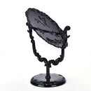 Girl Desktop Rotatable Gothic Rose Makeup Stand Mirror Black Butterfly ME