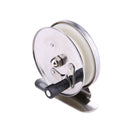 Ice Fishing Mini Pole Line Reel Rods Shrimp Metal Steel Lightweight Portabl