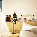 Wall Stickers Self-adhesive PVC Removable Children Room Background Wall Cabinet