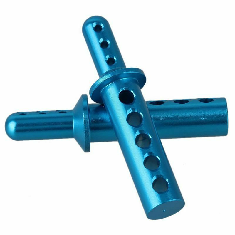 4pcs 108037(08007) Aluminum Alloy RC 1:10 Blue Body Post Mounts for HSP 9410F7G5