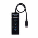 4-Port USB 3.0 Extension Charger Adapter Switch Compatible with USB2.0, USB1.1