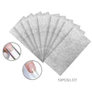 10pcs Nail Art Fiberglass Non-woven Silk Wrap Extension DIY Nails Buiding Tool