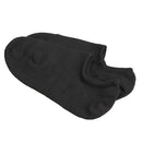 Nonslip Bamboo Fiber Socks Cotton Ankle Boat Low-cut Black A