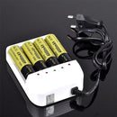 Universal i4 Intelligent Li-ion/NiMH 18650/26650/AA/AAA Battery Charger 4 Style